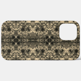 Spiegel mit samtigem Aussehen, klassisch beige Ein Case-Mate iPhone Hülle