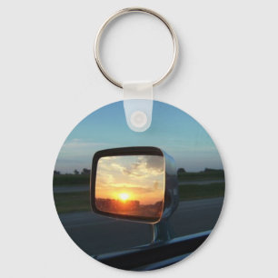 Spiegel-Sonnenaufgang Schlüsselanhänger