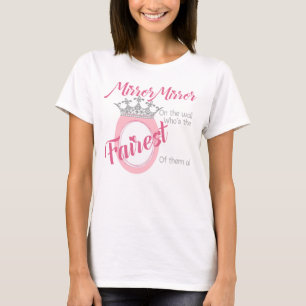 Spiegel-Spiegel-auf-d-Wand Boyfriennd Slouch-Shirt T-Shirt