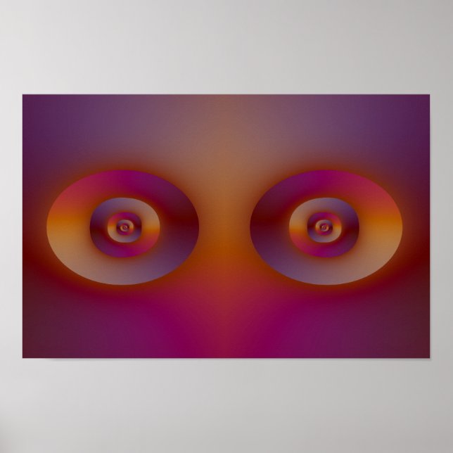 Spiegelbild Poster (Vorne)