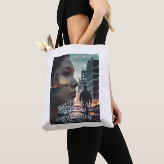 Spiegelbilder der Verzweiflung und Entschlossenhei Tasche