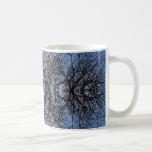 Spiegelbilderbäume Kaffeetasse