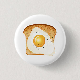 Spiegelei auf Toast Button