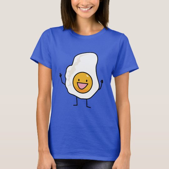 Spiegelei-glückliches Ei-Frühstück T-Shirt