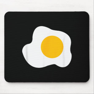 Spiegelei Grafik Lustiges Frühstück Eierliebhaber Mousepad