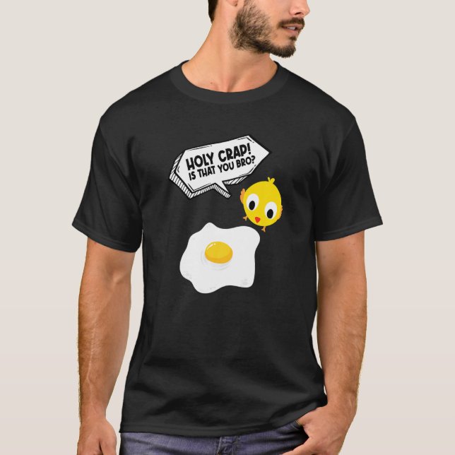 Spiegelei- und Hühnerkostüm T-Shirt (Vorderseite)