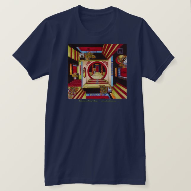 Spiegelhaus T-Shirt (Design vorne)