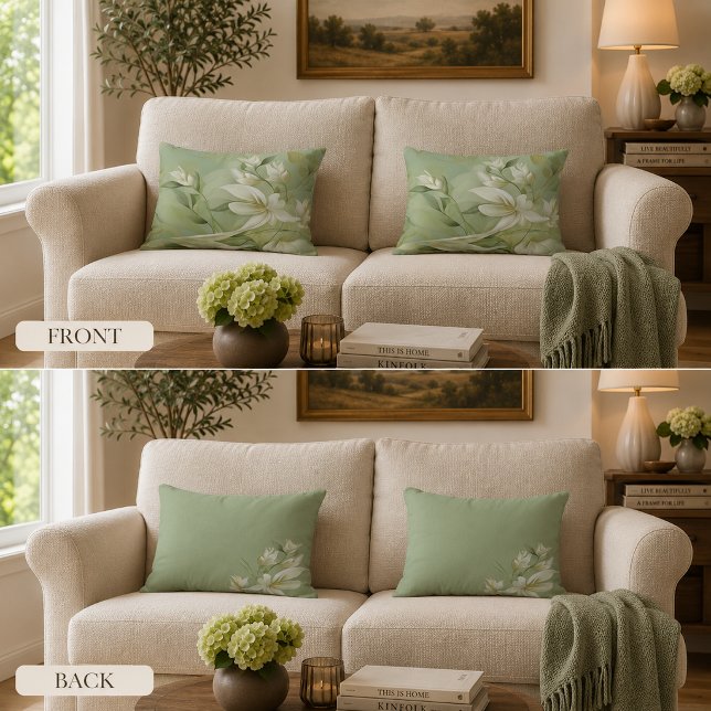 Spiegelmenschen Dekokissen (Mirror People Accent Pillow
(Front and Back))