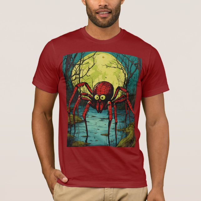Spiegeln unter dem Vollmond - Pop Art Ho T-Shirt (Vorderseite)