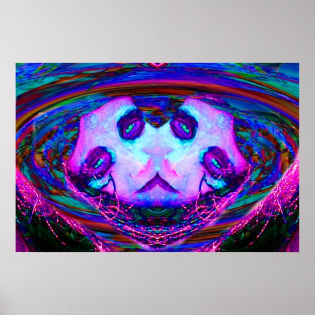 Spiegelreflexion Poster (Vorne)