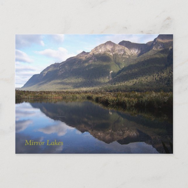 Spiegelseen Postkarte (Vorderseite)