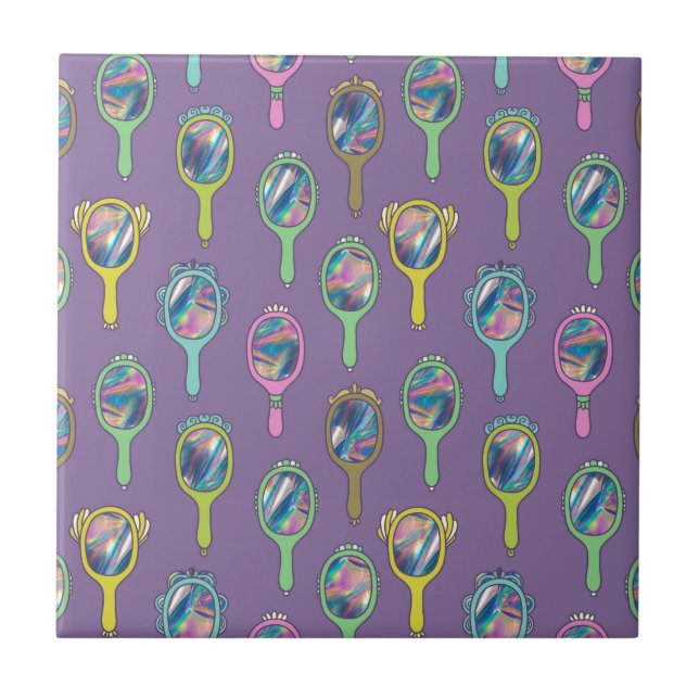 Spiegelspiegel Fliese (Vorderseite)