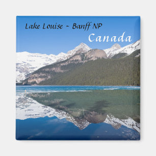 Spiegelung am Lake Louise - Banff NP, Kanada Magnet