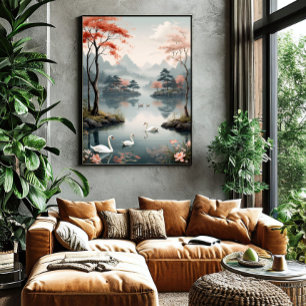 Spiegelungen der Ruhe Poster