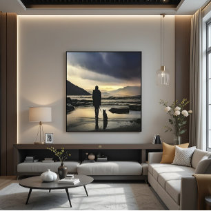 Spiegelungen der Seele Leinwanddruck