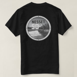 Spiegelungen im Nesset - Rückseite - Arsch an der  T-Shirt