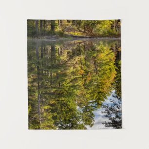 Spiegelungen im Red Eagle Pond   White Mountains Wandteppich