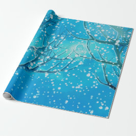 Spiegelungen Weihnachten ALLE ZWECKE ALLE GRÖSSEN Geschenkpapier