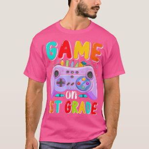 Spiel am ersten ersten Tag des 1. Grades Boy zurüc T-Shirt