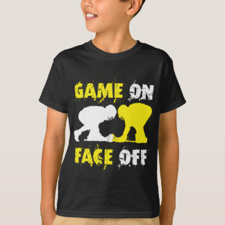 Spiel an, stellen weg gegenüber T-Shirt