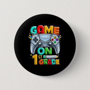 Spiel auf 1. Stufe zurück zur Schule 1. Stufe U Button