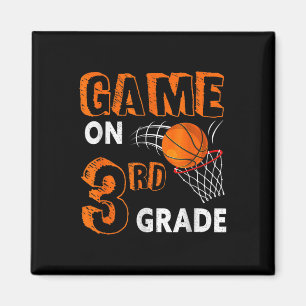 Spiel auf 3. Klasse Basketball Zurück zur Schule S Magnet