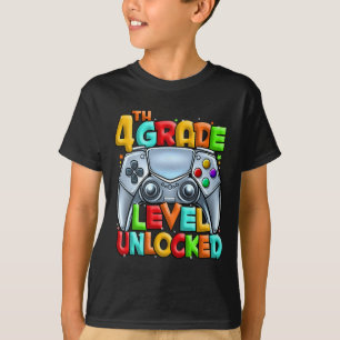 Spiel auf 4. Stufe zurück zur 4. Klasse U T-Shirt