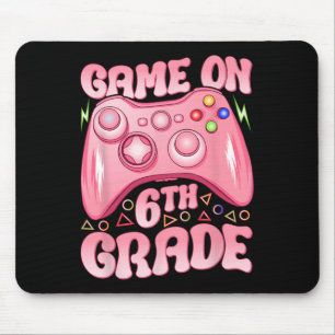 Spiel auf 6. Stufe zurück zur Schule Video Games G Mousepad