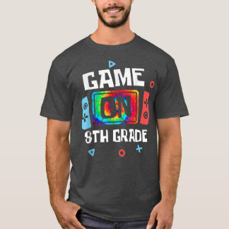 Spiel auf 8. Stufe zurück zur Gefärbte Krawatte T-Shirt