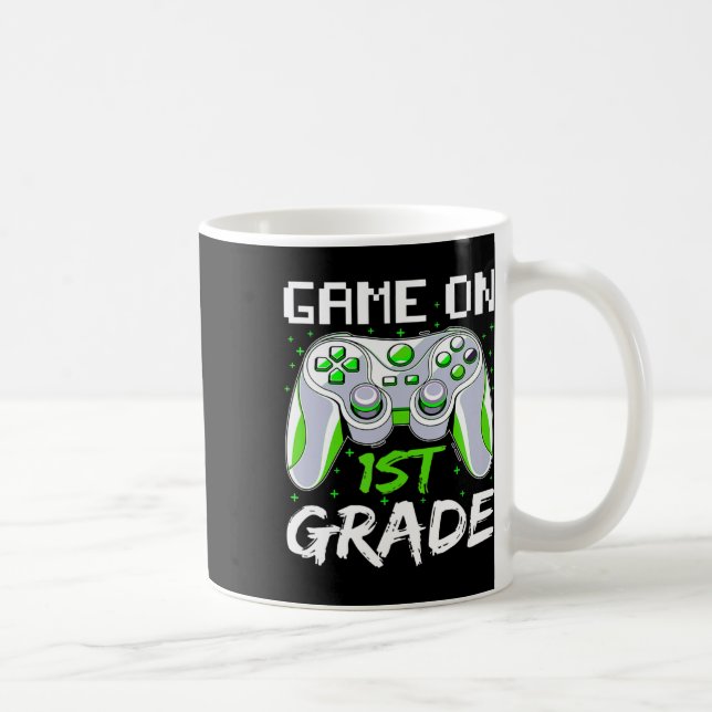 Spiel auf dem ersten Grade Spaß zurück zu den Schu Kaffeetasse (Rechts)