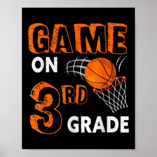 Spiel auf der 3. Klasse Bysketbyll Byck zu Schule Poster