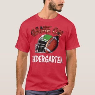 Spiel auf Kindergarten Fußball T-Shirt