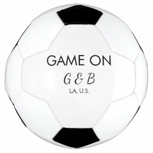 Spiel auf Pärchen Namen Hochzeitsfeier Platz Stadt Fußball