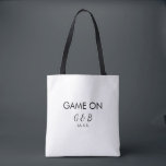 Spiel auf Pärchen Namen Hochzeitsfeier Platz Stadt Tasche<br><div class="desc">Gestaltung</div>