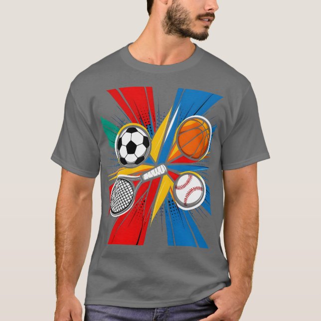 Spiel auf T - Shirt (Vorderseite)