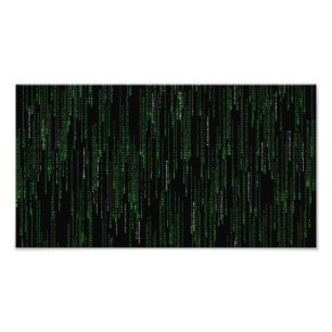 Spiel-Aussenseiter-Plakatgrafik des Computer-Codes Fotodruck