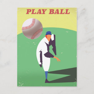 Spiel Ball! Postkarte
