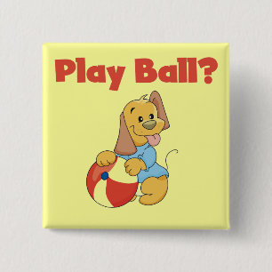 Spiel-Ball-T-Shirts und Geschenke Button