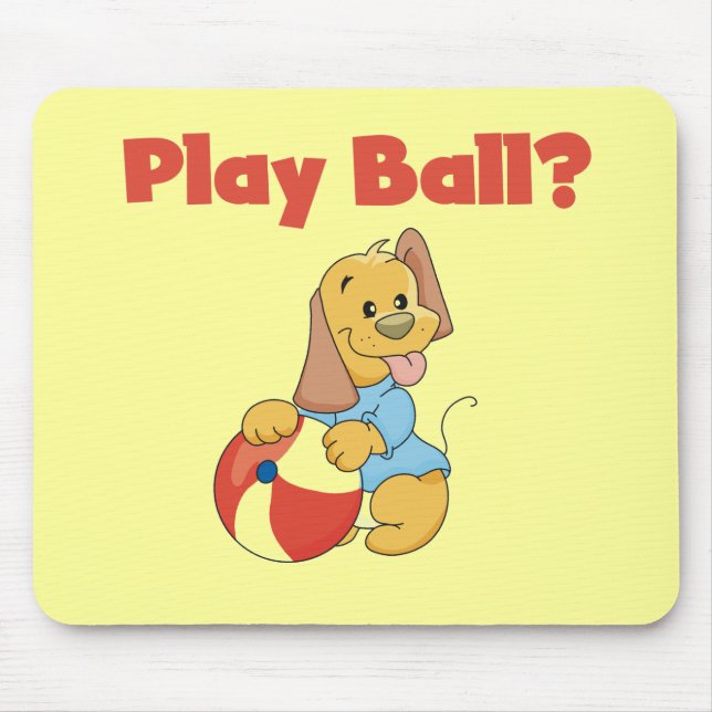 Spiel-Ball-T-Shirts und Geschenke Mousepad (Vorne)
