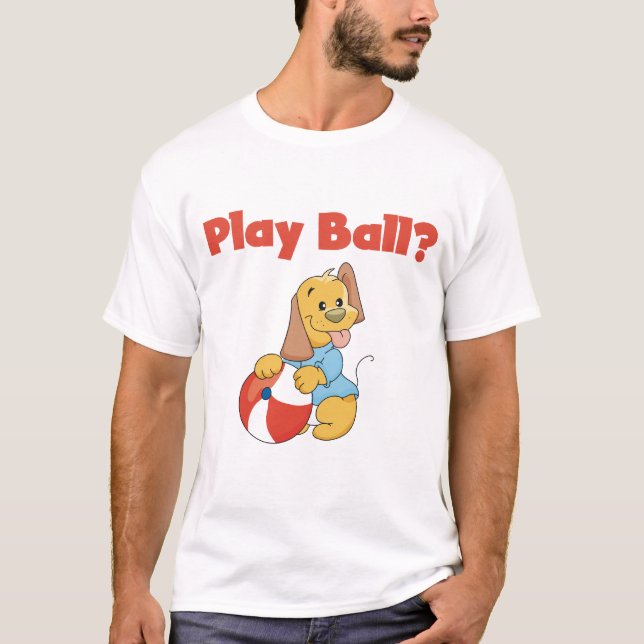 Spiel-Ball-T-Shirts und Geschenke T-Shirt (Vorderseite)