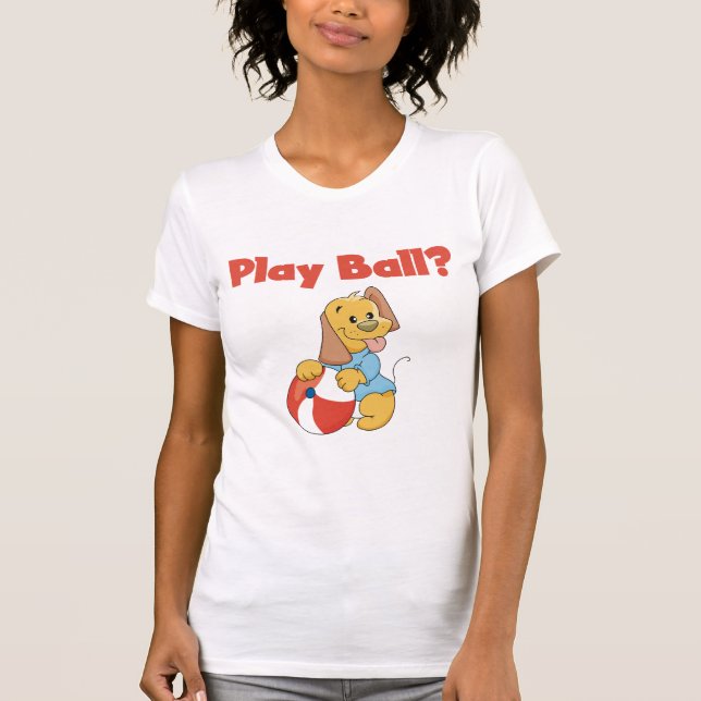 Spiel-Ball-T-Shirts und Geschenke T-Shirt (Vorderseite)
