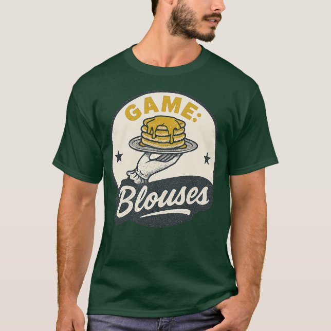 Spiel Blusen T-Shirt (Vorderseite)