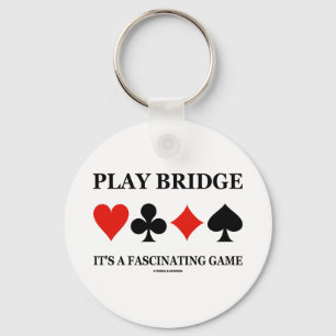 Spiel-Brücke ist es ein faszinierendes Spiel (Kar Schlüsselanhänger