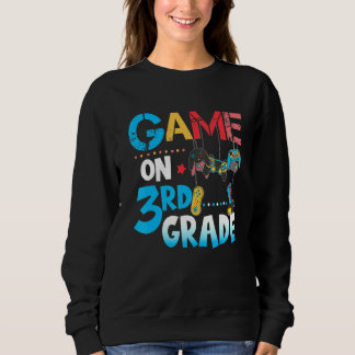 Spiel der dritten Klasse auf der dritten Stufe Sweatshirt