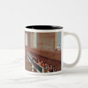 Spiel der Schläger Zweifarbige Tasse