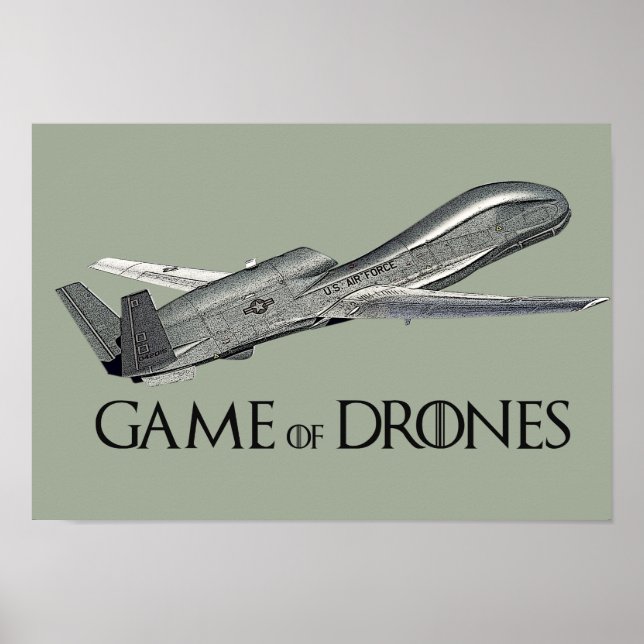 Spiel des Drones Poster (Vorne)
