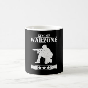 Spiel des Königs von Warzone Kaffeetasse