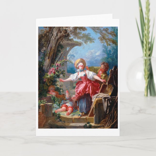 Spiel des Tags, Fragonard Karte (Vorderseite)