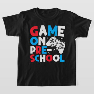 Spiel Ein Vorschulstufe Lustiger Geburtstag Junge T-Shirt