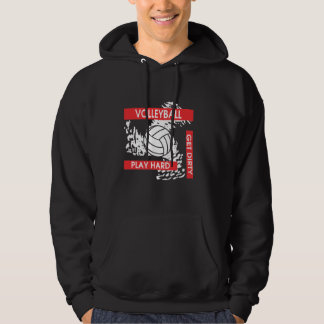 Spiel erhalten stark schmutzigen Volleyball-T - Hoodie